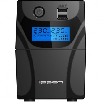Линейно-интерактивный источник бесперебойного питания IPPON BACK POWER PRO II 400 Линейно-интерактивный источник бесперебойного питания IPPON BACK POWER PRO II 400