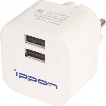 Сетевое зарядное устройство IPPON TC322W, цвет белый